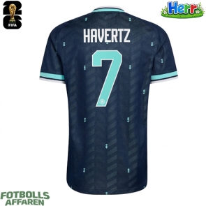 Tyskland Kai Havertz #7 Bortatröja VM 2026 Kortärmad